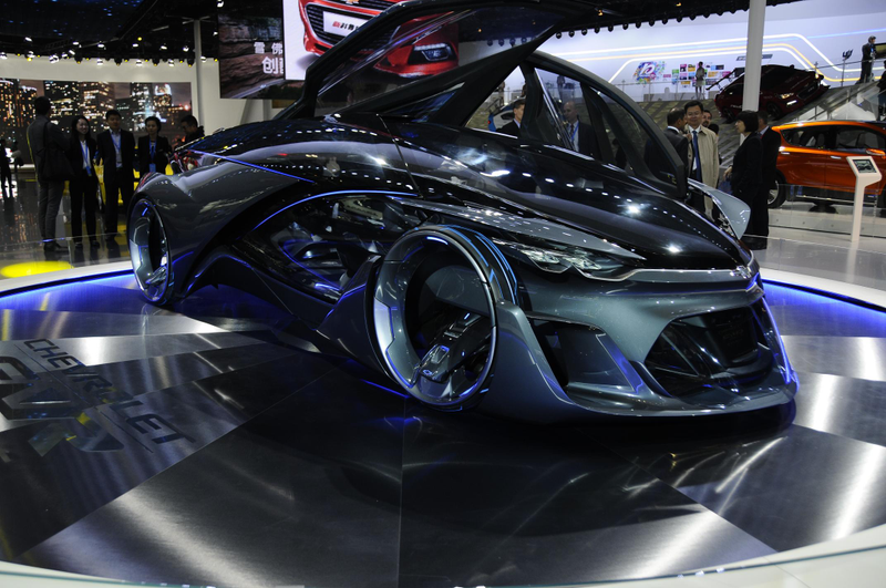 Illustration for article titled Your Eyes Aren't Ready For The Self-Driving Chevrolet-FNR ConceptÂ